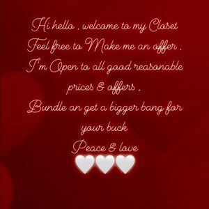 Welcome to my closet